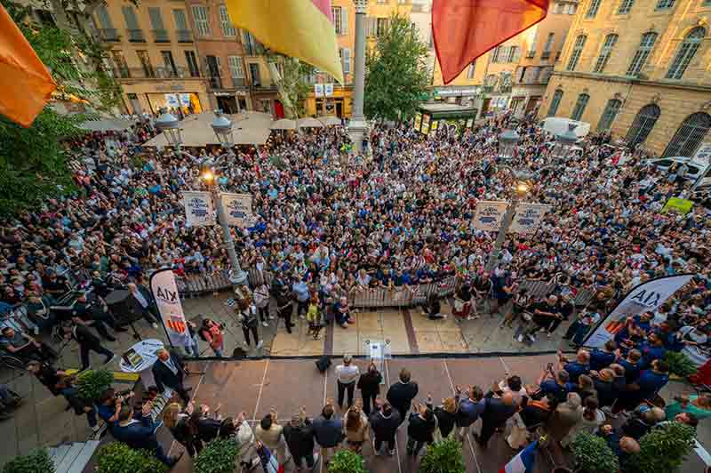 Les bleus Aix