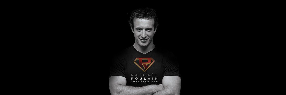 Raphaël Poulain en mode Superman