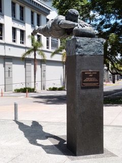 Michael Jones statue